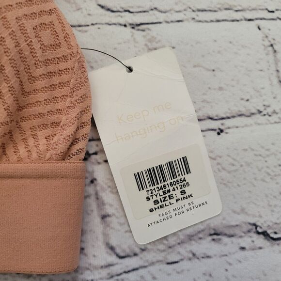 Lively Bra Shell Pink Size Small 41265 - Picture 2 of 5